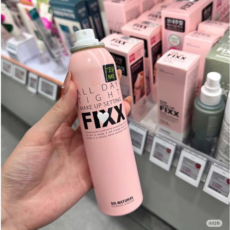 {75ml} XỊT KHOÁ NỀN FiX SO NATURAL REAL MATTE MAKE UP SET... - Chi tiết