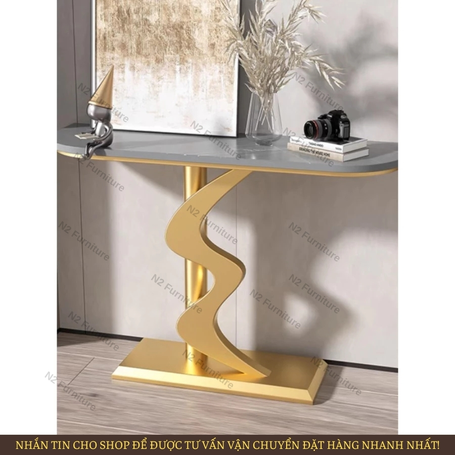 Bàn Console, Kệ Trang Trí Phòng Khách, Kệ Chân Sắt Sơn… - Sử dụng