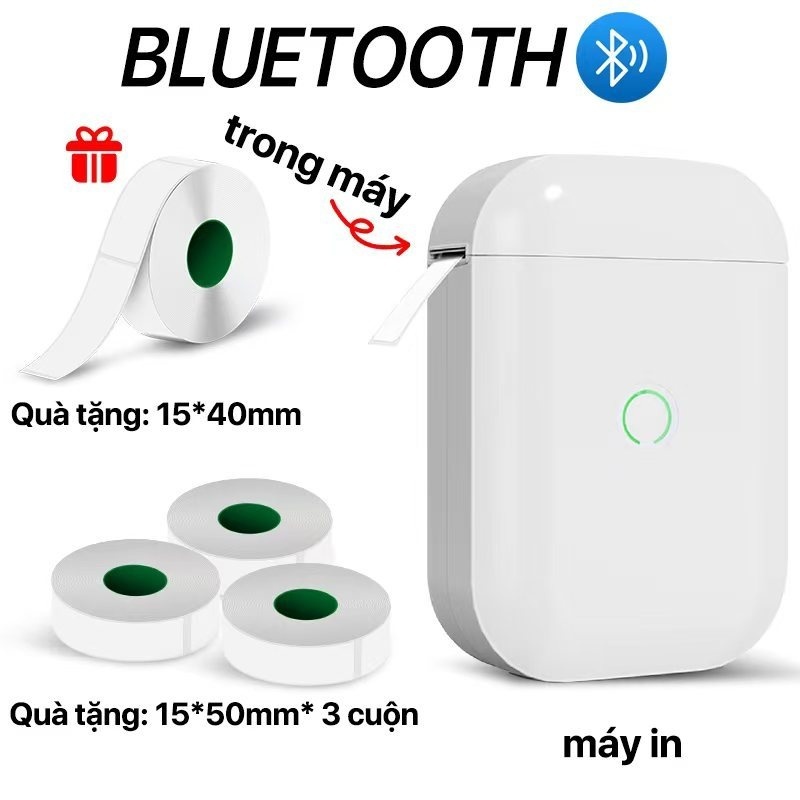 Beeprt Máy in nhiệt mini cầm tay bluetooth D11s in tem - Sử dụng
