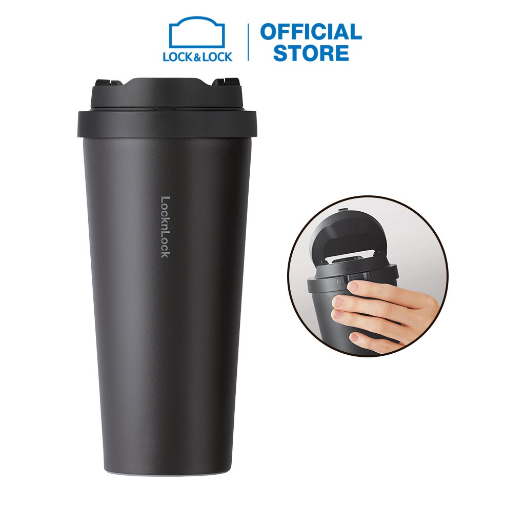 Bình giữ nhiệt Lock&Lock Energetic one-touch thép không g... - Thiết kế