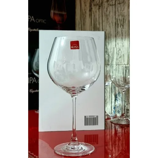 Bộ 2 ly pha lê uống rượu vang đỏ 650 ml Tiệp Khắc - Chi tiết