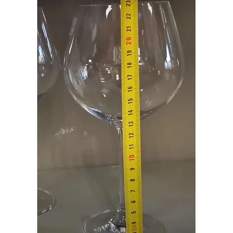 Bộ 2 ly pha lê uống rượu vang đỏ 650 ml Tiệp Khắc - Sử dụng