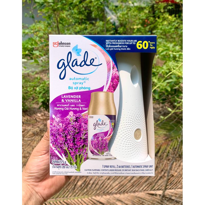 Bộ Máy Xịt Thơm Phòng Tự Động Glade. Lõi Thơm Phòng Glade - Góc nhìn khác