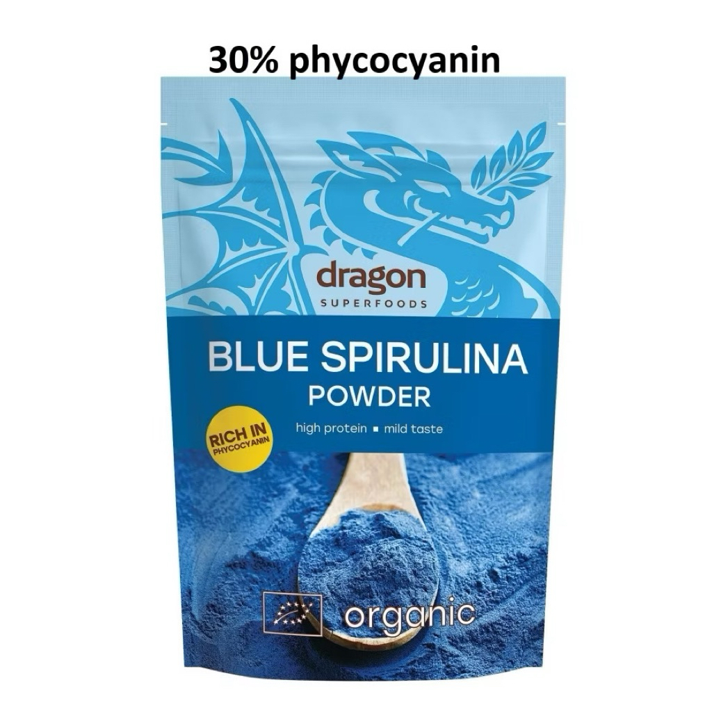 Bột Tảo Xanh Blue Spirulina (Tảo Xoắn) Hữu Cơ 75gr - Dragon Superfoods. BLUE SPI - Sử dụng