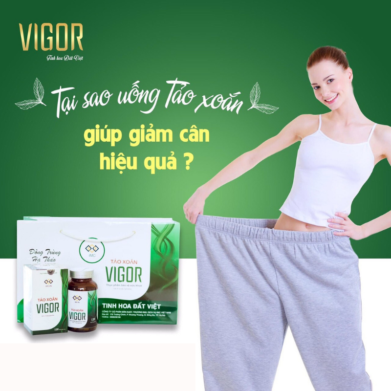 Bột Tảo Xoắn Nguyên Chất Spirulina Vigor [ 100GR ] Dưỡng Trắng, Giảm Mụn, Chống Lão Hoá