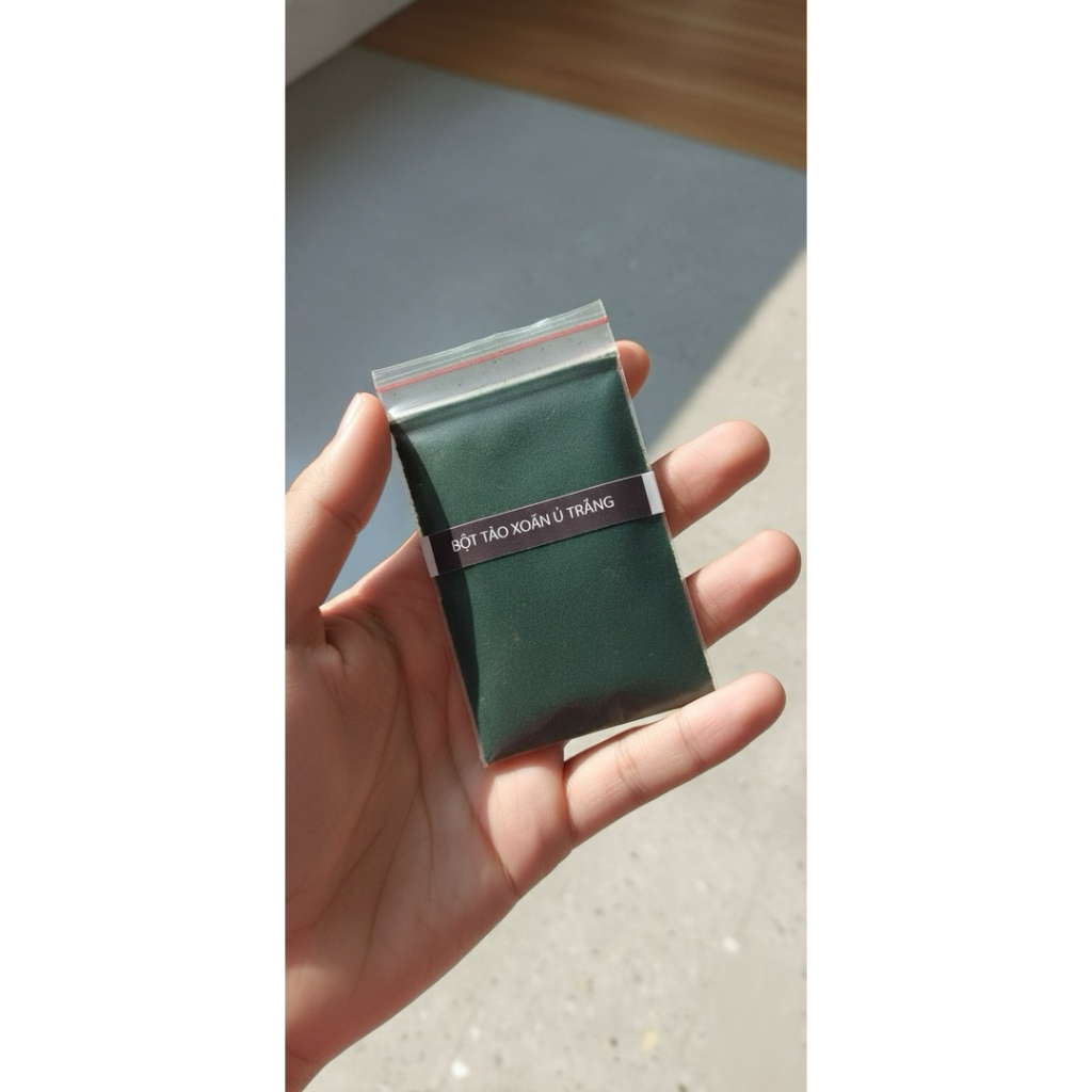 Bột tảo xoắn Spirulina nguyên chất loại 1 Thenaturfarm [ 10GR ] Hỗ trợ sáng da, - Sử dụng