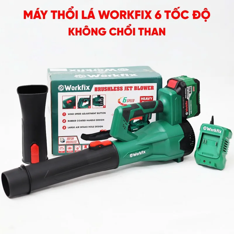 Cải Tiến Máy thổi lá WORKFIX WF - Chi tiết