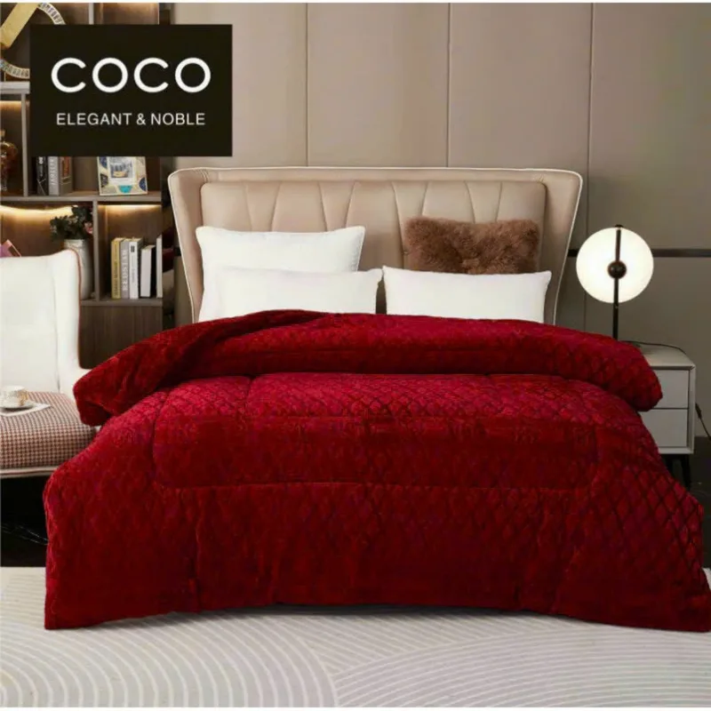 Chăn lông cừu COCO mềm mịn mền nỉ lông thỏ kích thước 2m*... - Sử dụng