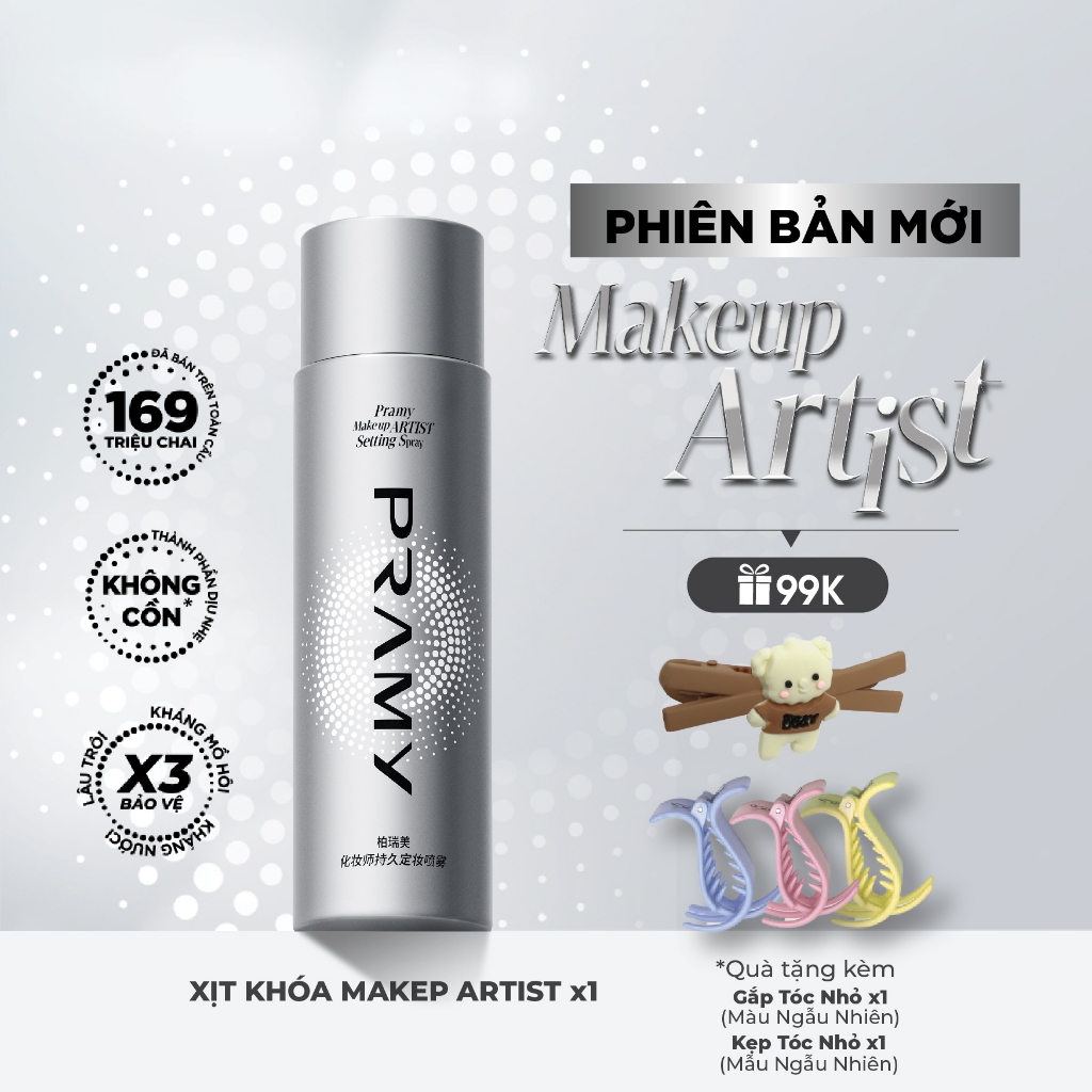 CHÍNH HÃNG PRAMY Xịt Khóa Nền Makeup Tia Sương Mềm Mại Gi... - Sử dụng