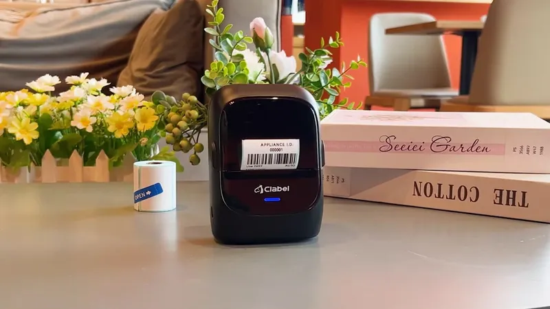 CLABEL 221B Máy In Nhãn Nhiệt Kết Nối Bluetooth cho Andro... - Chi tiết