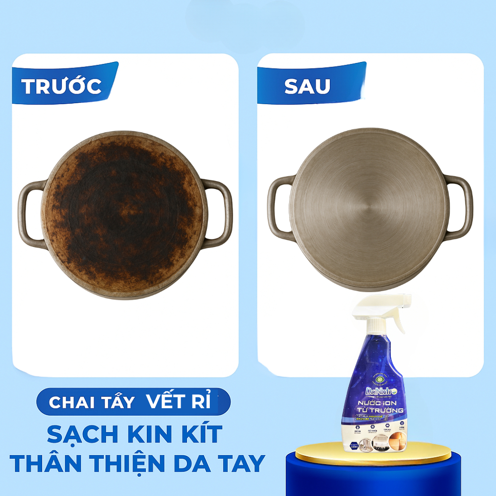Combo Tẩy rỉ sét - Sử dụng