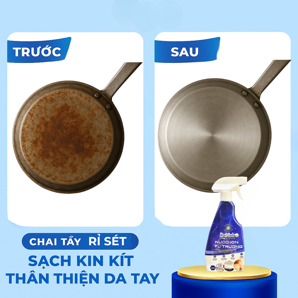 Combo Tẩy rỉ sét - Góc nhìn khác