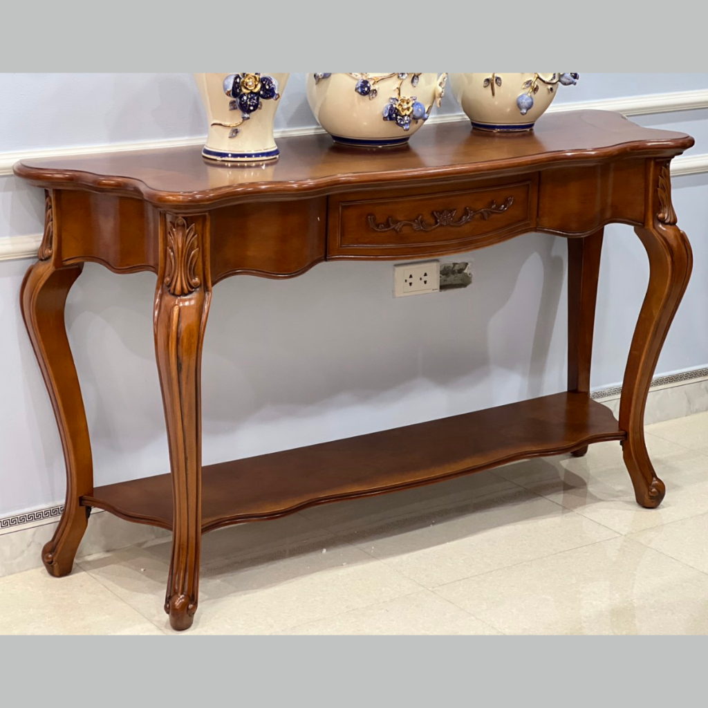 DECOR Kệ bán nguyệt trang trí - Kệ console phong cách… - Chi tiết