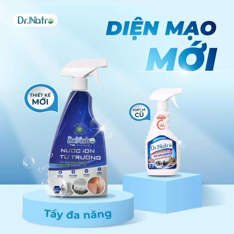 Dr Natro Siêu Tẩy Đa Năng Tẩy Sạch Mọi Vết Bẩn Chai 500ml... - Chi tiết