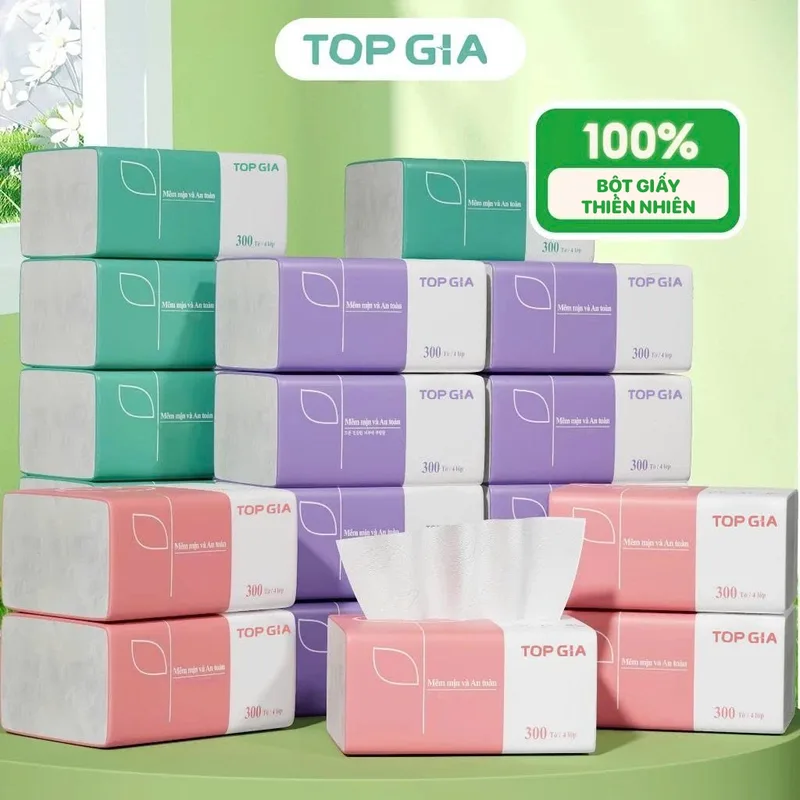 Giấy ăn rút Top Gia - Góc nhìn khác