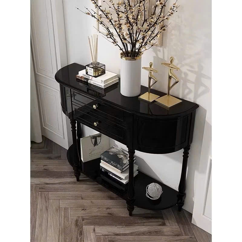 GoodWood - Kệ Console Gỗ Tự Nhiên Có Ngăn Kéo – Bàn… - Chi tiết