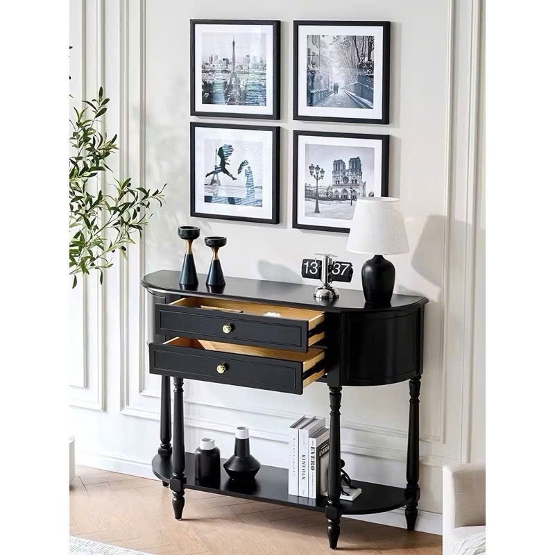 GoodWood - Kệ Console Gỗ Tự Nhiên Có Ngăn Kéo – Bàn… - Sử dụng