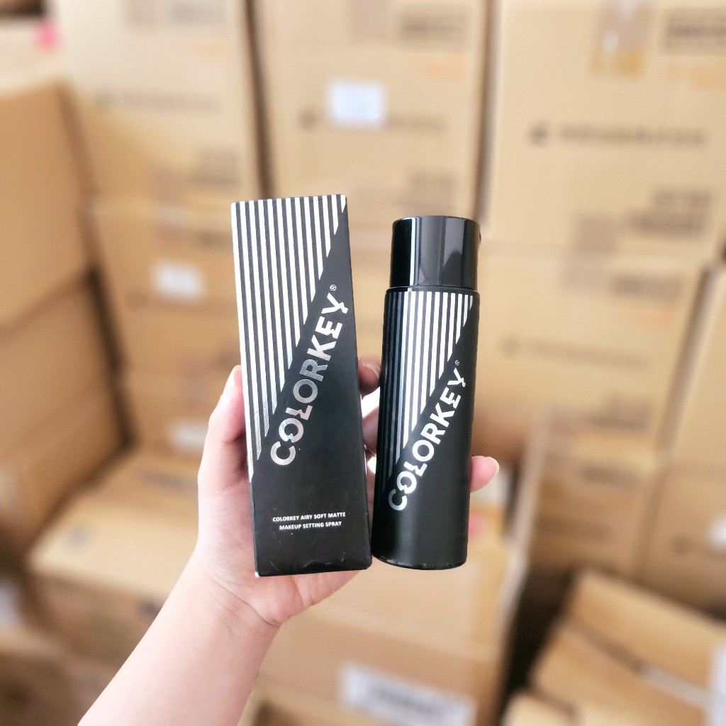Hàng Chính Hãng Xịt Khóa Lớp Trang Điểm Colorkey 30/100ml... - Thiết kế