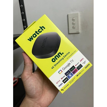HOẢ TỐC  Android Box hàng Mỹ Onn Google TV Box / Onn Stic... - Chi tiết