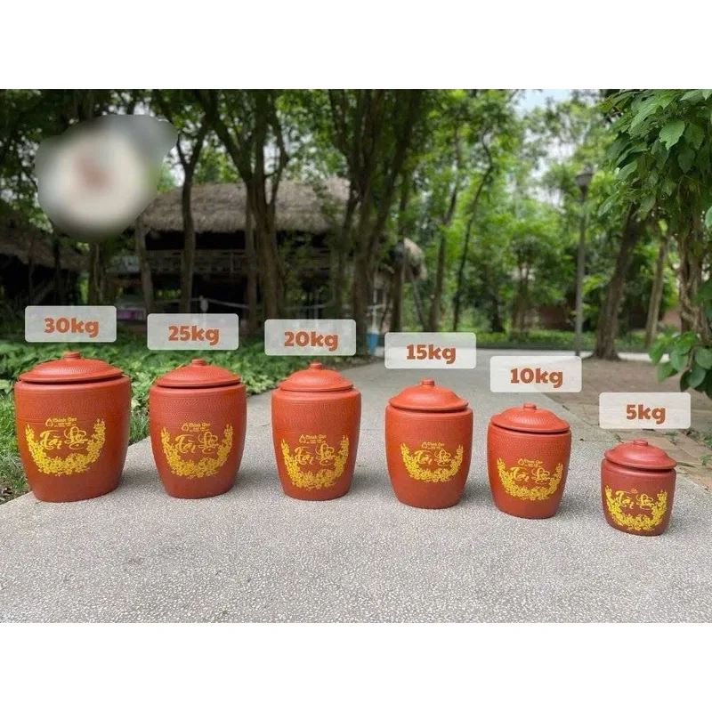Hũ đựng gạo - Chi tiết
