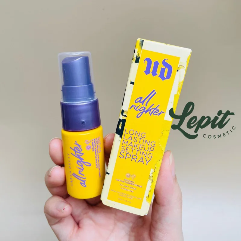 Mẫu Mới Xịt khoá nền giữ lớp make up Urban Decay All Nigh... - Phụ kiện