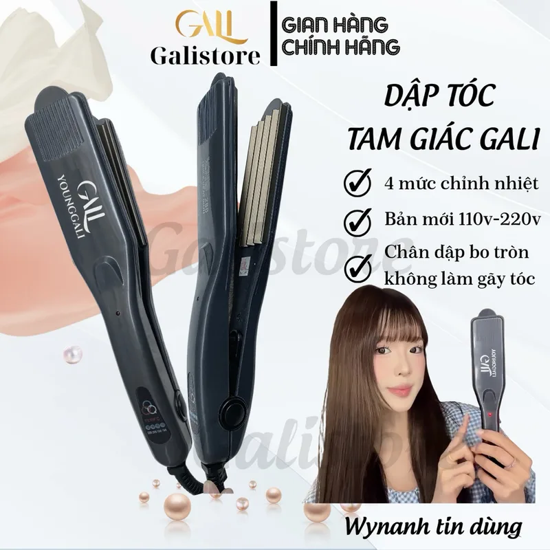 Máy dập xù GALI bấm xù , bấm phồng tạo kiểu tóc làm phồng chân tóc bản to cao cấp young - 288 Galistore