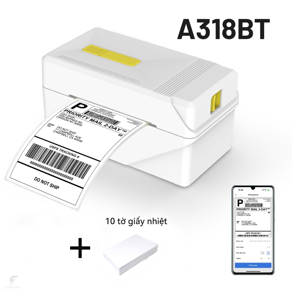 Máy in nhiệt A7 - Sử dụng
