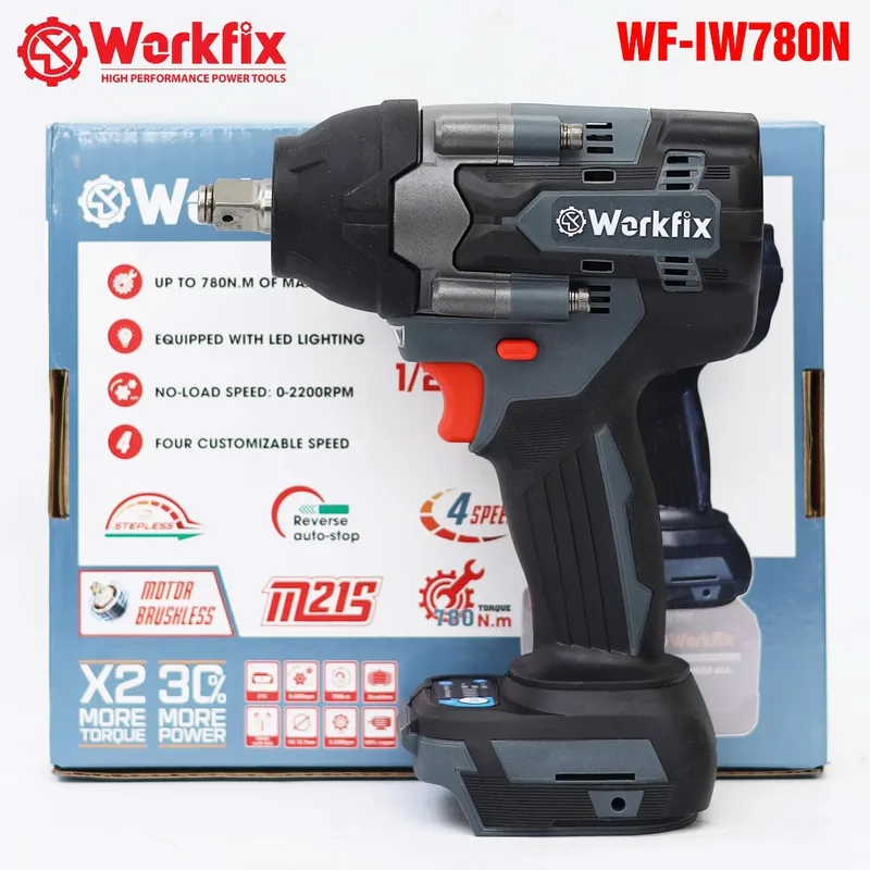Máy Siết bulong WORKFIX WF - Sử dụng