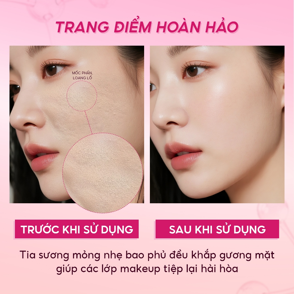 MỚI Xịt khoá nền Sea Makeup Setting Spray Hỗ trợ cố địn... - Chi tiết