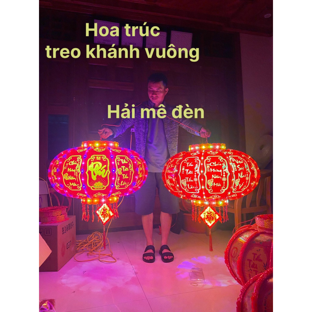 �mua 2 tặng dây led đèn lồng phản quang,kim cương xoay 36... - Sử dụng