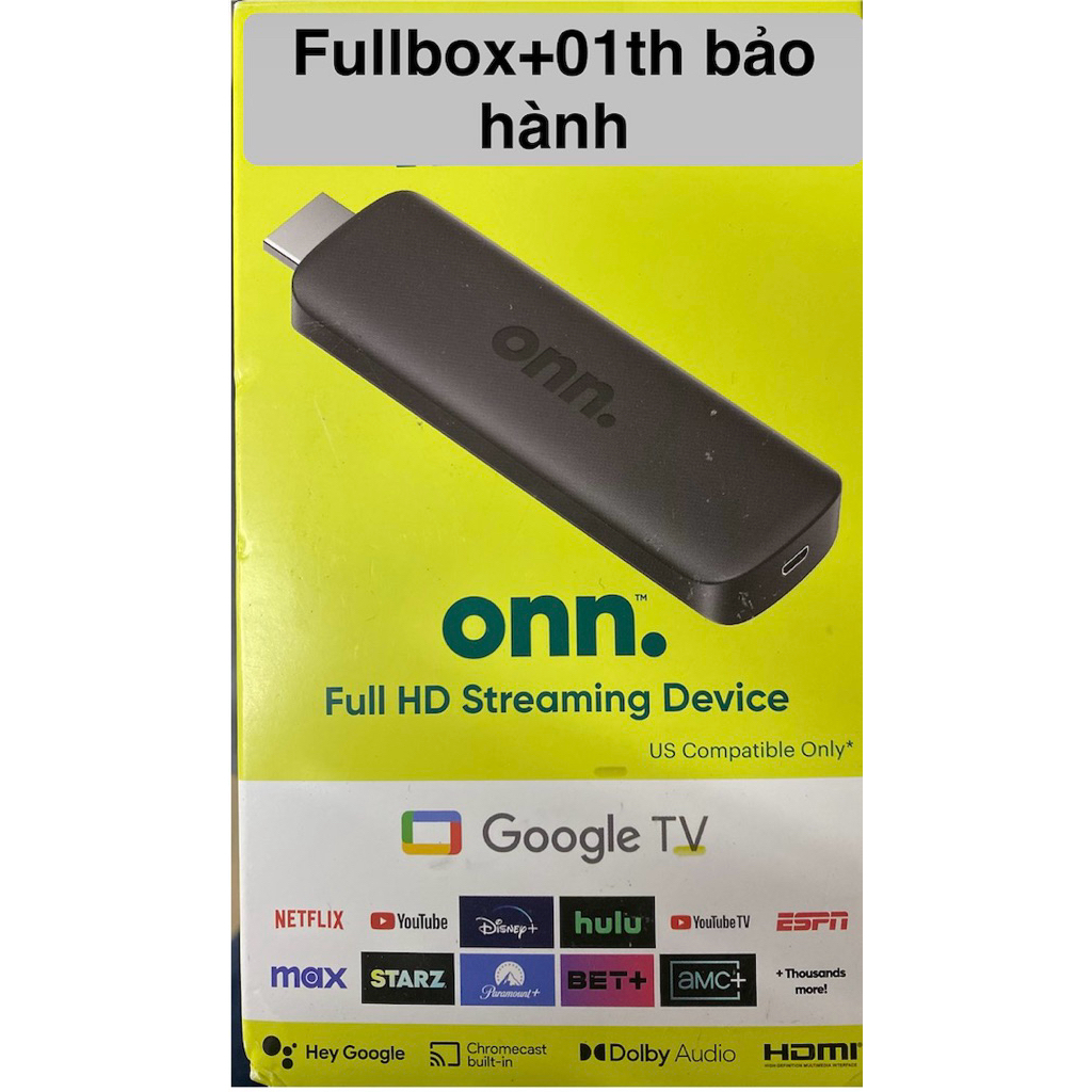 Onn Google TV Stick Chính Hãng - Góc nhìn khác
