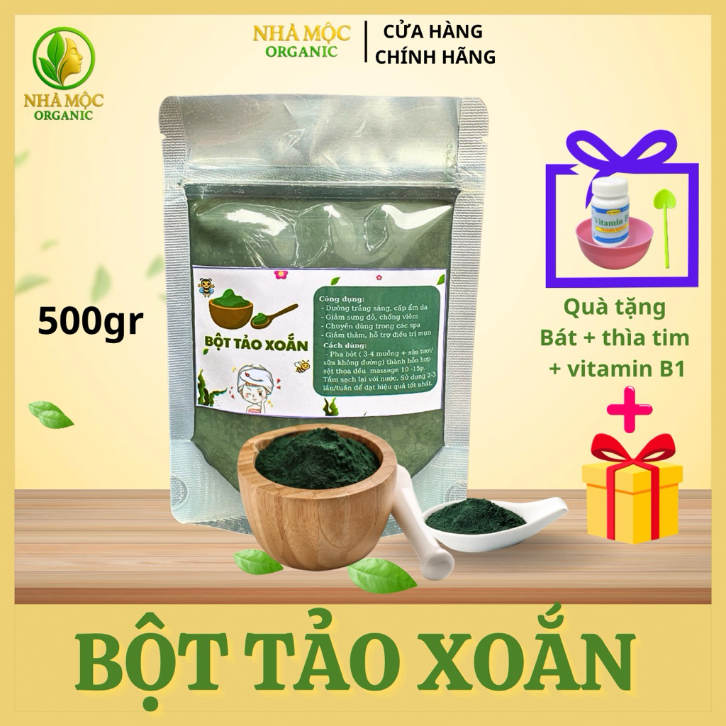 1kg Bột Tảo Xoắn Spirulina – Tắm Dưỡng Da Tự Nhiên, Da Mềm Và Ẩm Mượt - Góc nhìn khác