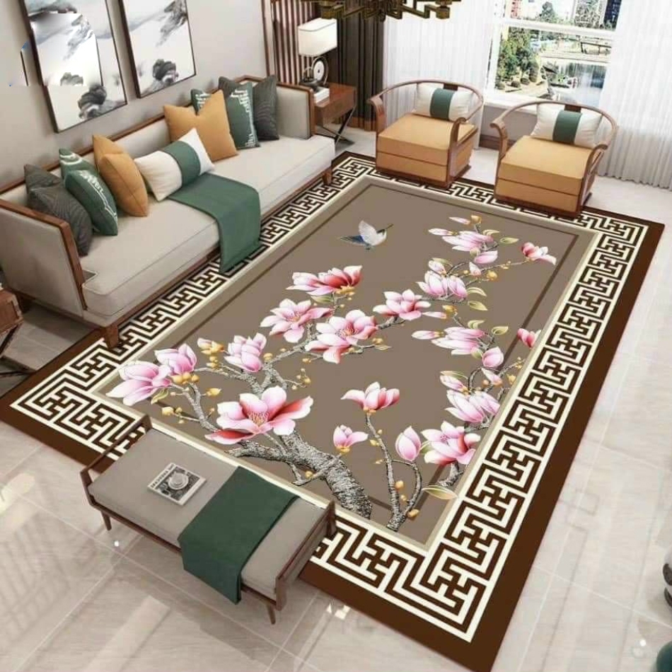 Thảm trải sàn 3D nỉ lì dày dặn cao cấp - Chi tiết