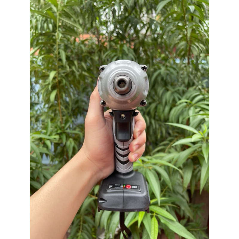 Thân Máy siết bulong HITACHI Không Chổi Than đầu 2 trong 1 - Thiết kế