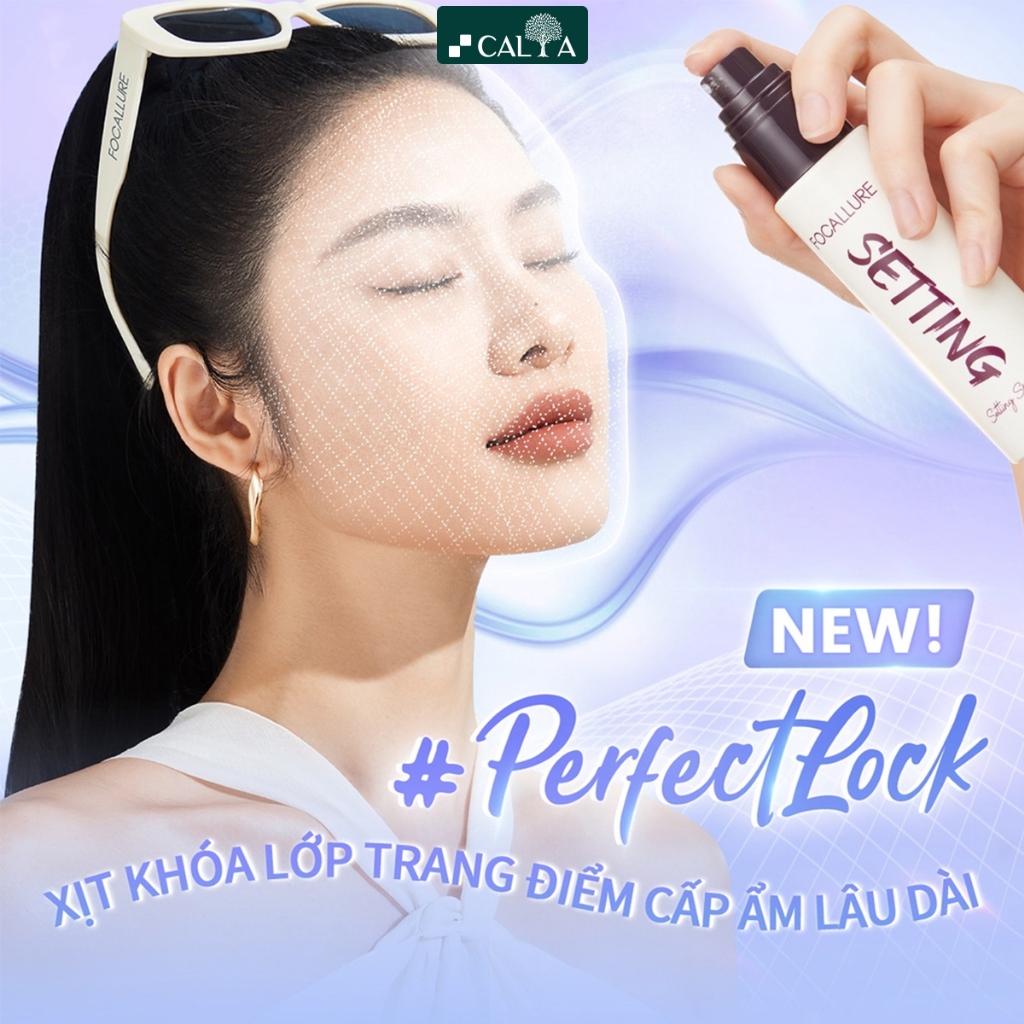 Xịt Khóa Make Up FOCALLURE Cố Định Lớp Trang Điểm Bền Màu... - Thiết kế