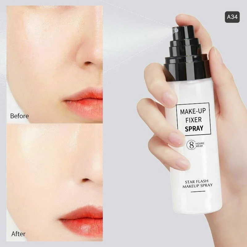 Xịt khóa make up giữ lớp trang điểm - Sử dụng