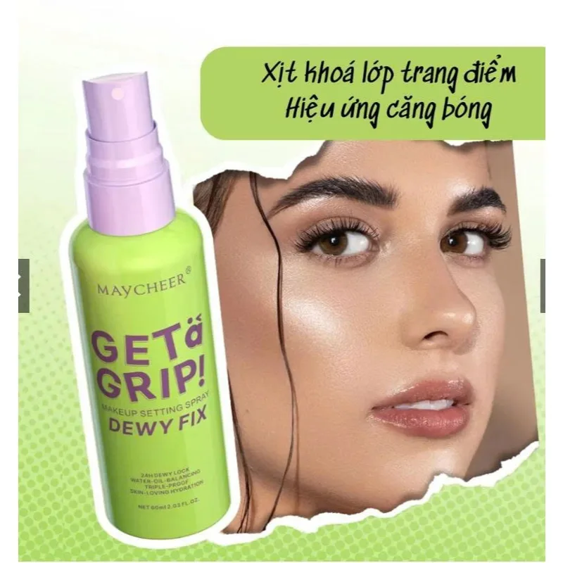Xịt khoá makeup khoá nền MAYCHEER Setting Spray Dewy Fix ... - Góc nhìn khác