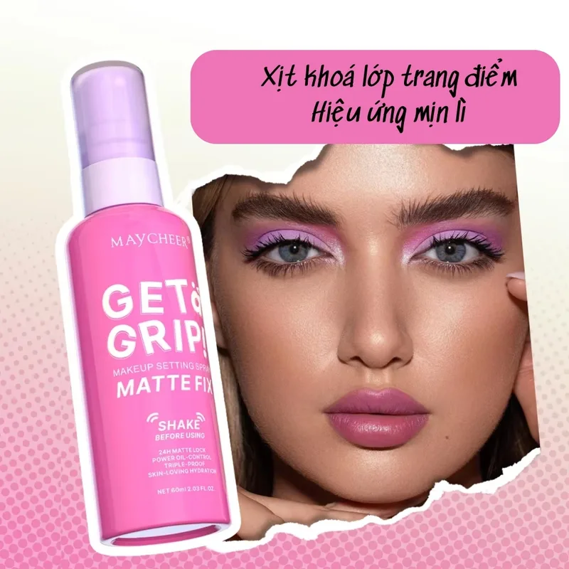 Xịt khoá makeup khoá nền MAYCHEER Setting Spray Dewy Fix ... - Phụ kiện