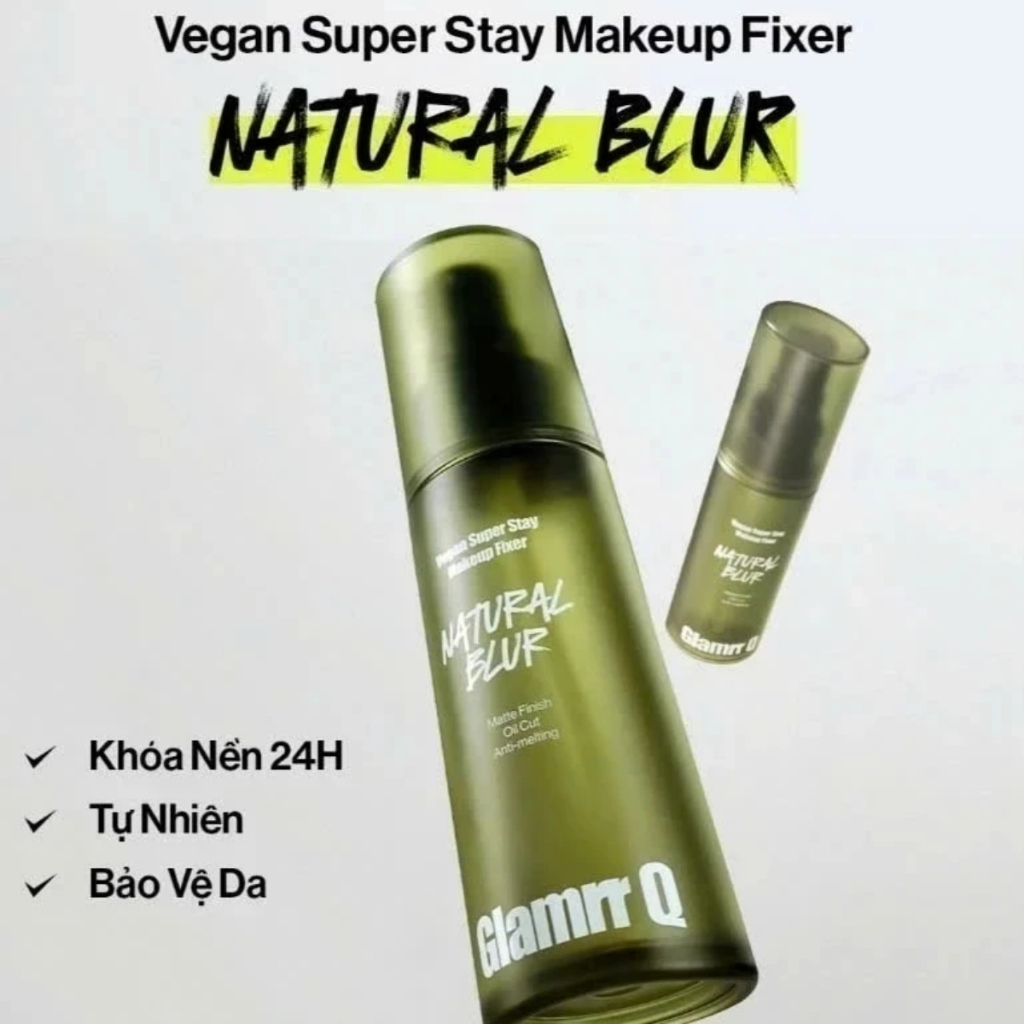Xịt Khoá Nền Glamrr Q - Sử dụng