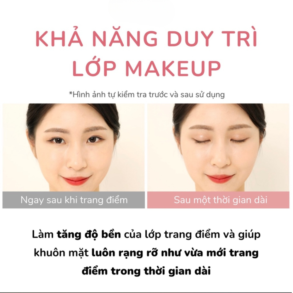 Xịt Khóa nền So’Natural Make Up Setting Fixx giúp lớp nền... - Chi tiết