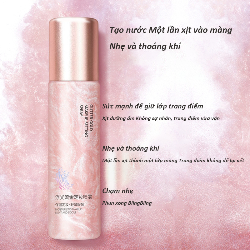 xịt khoá nền trang điểm xịt trang điểm xịt giữ makeup... - Thiết kế