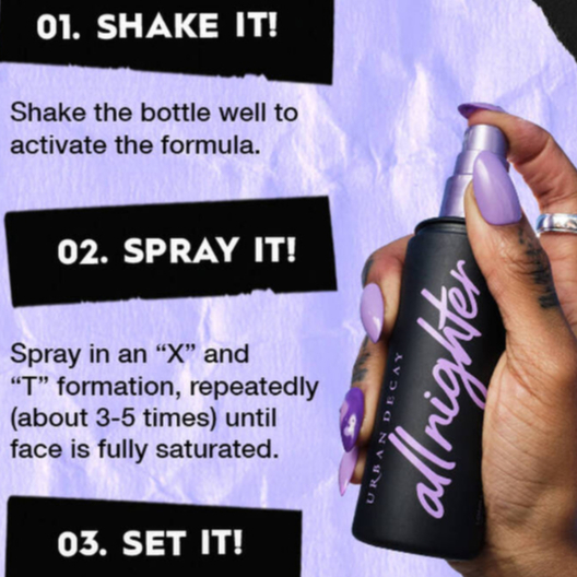 Xịt khoá nền URBAN DECAY 118ml/Giữ Lớp Trang Điểm Lâu Trô... - Chi tiết