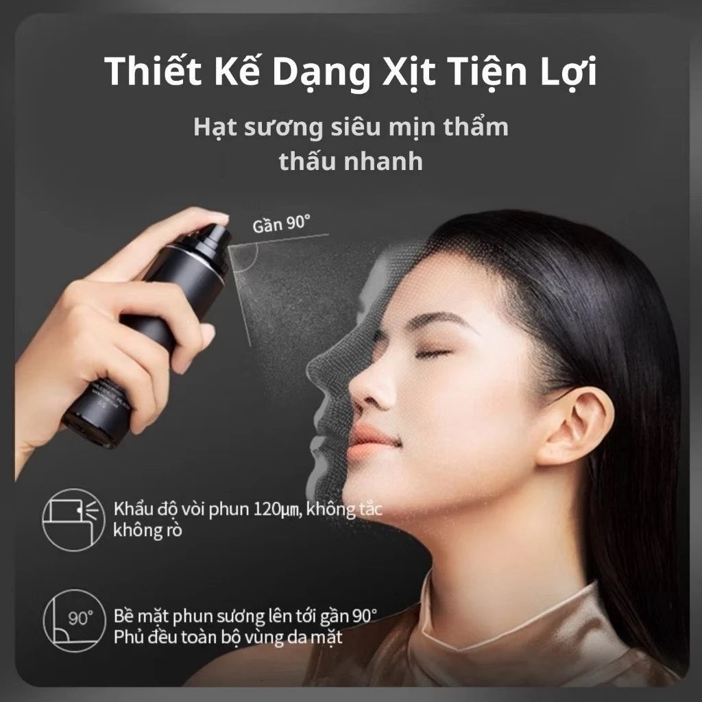Xịt khoá trang điểm giữ nền lớp makeup NICOR 100ml tạo mả... - Chi tiết