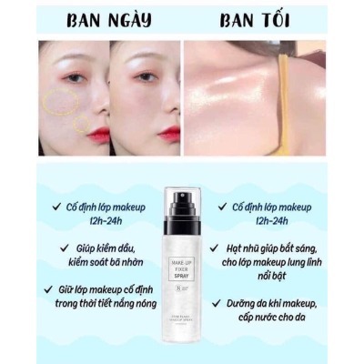 Xịt Khoáng Giữ Lớp Trang Điểm Make Up Fixer Spray Hunmui ... - Thiết kế